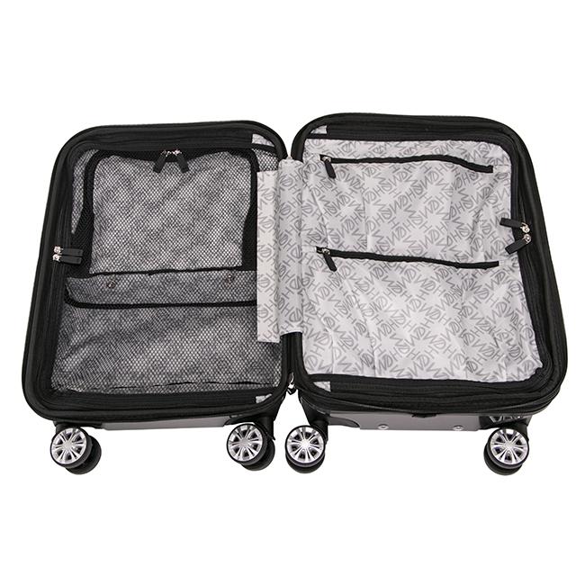 最大37% 7/8限定 HeM ヘム スーツケース 機内持ち込み Sサイズ 36L/43L 軽量 小型 小さめ 拡張機能付き フロントオープン トップオープン リム 39-506 在庫限り | HeM(バッグ) | 12