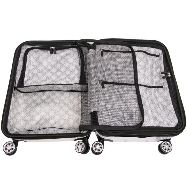 最大51% 1/18限定 HeM ヘム スーツケース Mサイズ 軽量 54L/64L 拡張機能付き 中型 レディース ブランド フロントオープン トップオープン リム 39-507 | HeM(バッグ) | 13