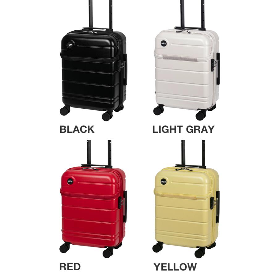 最大51% 12/26限定 HeM ヘム スーツケース 機内持ち込み Sサイズ 33L/40L 軽量 小型 小さめ 拡張機能 トップオープン ストッパー レディース エリオス 39-50900 | HeM(バッグ) | 06