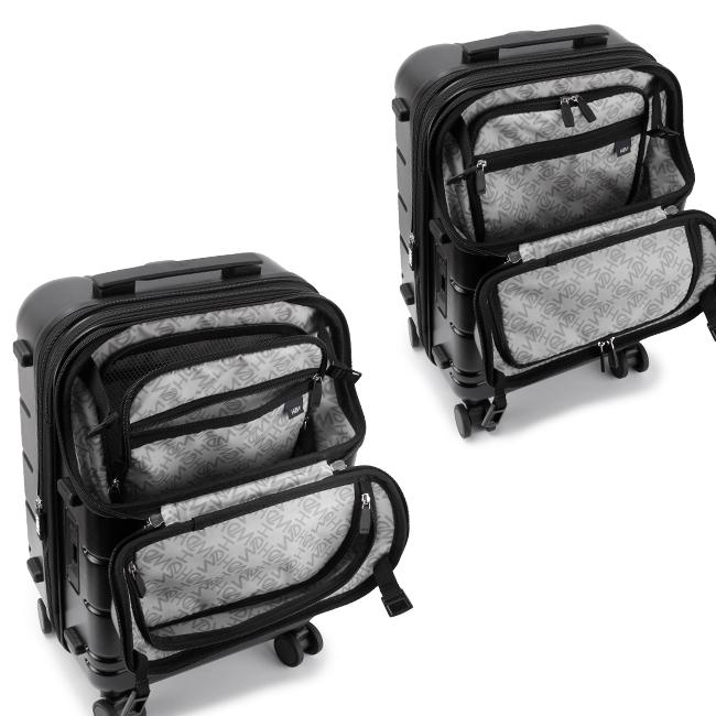 最大51% 12/26限定 HeM ヘム スーツケース 機内持ち込み Sサイズ 33L/40L 軽量 小型 小さめ 拡張機能 トップオープン ストッパー レディース エリオス 39-50900 | HeM(バッグ) | 10