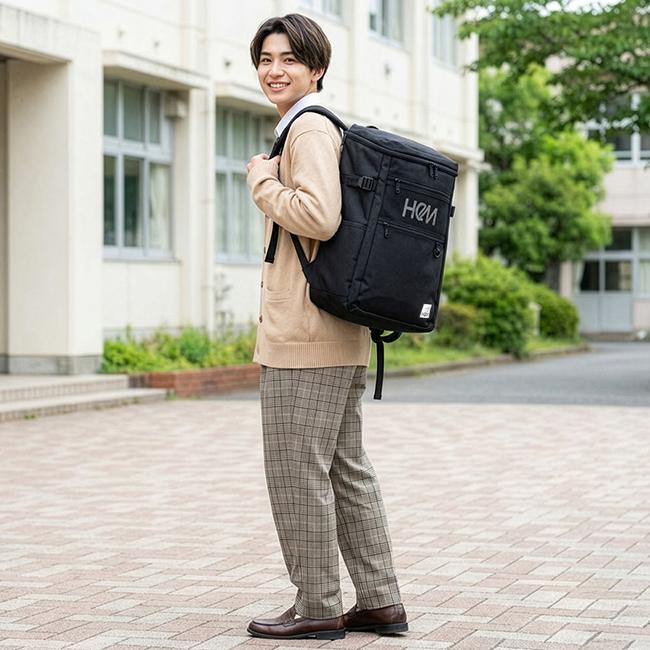 最大50% 8/27限定 HeM リュック ヘム リュックサック 30L 通学 男子 女子 女子高生 高校生 大容量 通学リュック スクールリュック スクールバッグ レイ 39-711 | HeM(バッグ) | 08