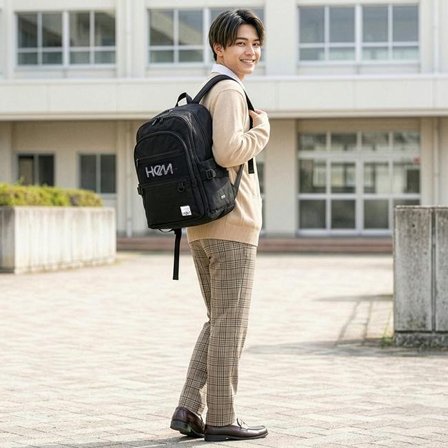 最大41% 3/5限定 HeM リュック ヘム リュックサック 30L 通学 男子 女子 女子高生 高校生 大容量 通学リュック スクールリュック スクールバッグ レイ 39-712 | HeM(バッグ) | 08