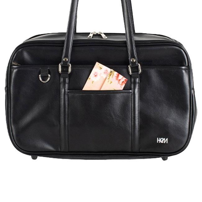 最大41% 12/25限定 HeM ヘム スクールバッグ スクバ 合皮 女子 女子高生 中学生 通学 学生鞄 黒 茶色 ブラック ブラウン サブバッグ カバン A4 39-7130 | HeM(バッグ) | 11