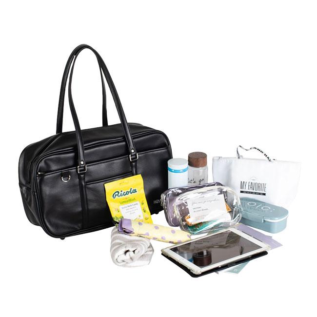 最大41% 12/25限定 HeM ヘム スクールバッグ スクバ 合皮 女子 女子高生 中学生 通学 学生鞄 黒 茶色 ブラック ブラウン サブバッグ カバン A4 39-7130 | HeM(バッグ) | 06