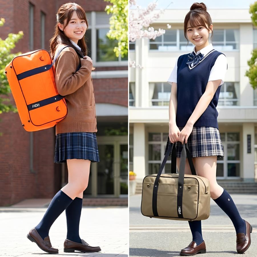 HeM ヘム スクールバッグ スクバ 女子 女子高生 高校生 中学生 通学 バッグ ボストンバッグ ゆずちゃん かわいい A4 YUZU 39-7232 | HeM(バッグ) | 14