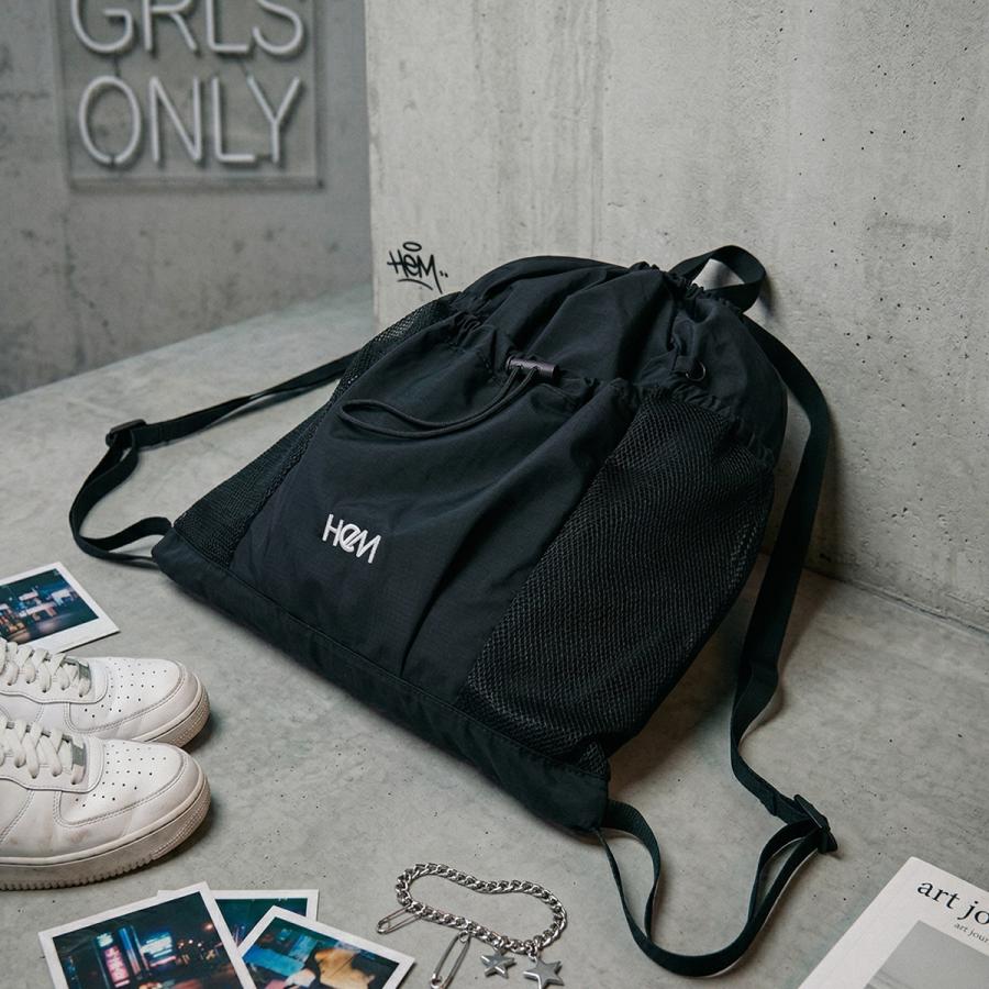 最大41% 3/25限定 HeM ヘム ナップサック リュック 女子 女子高生 高校生 中学生 部活 撥水 体操着入れ 体操着袋 体操服入れ 体操服袋 通学 かわいい 39-72600 | HeM(バッグ) | 05