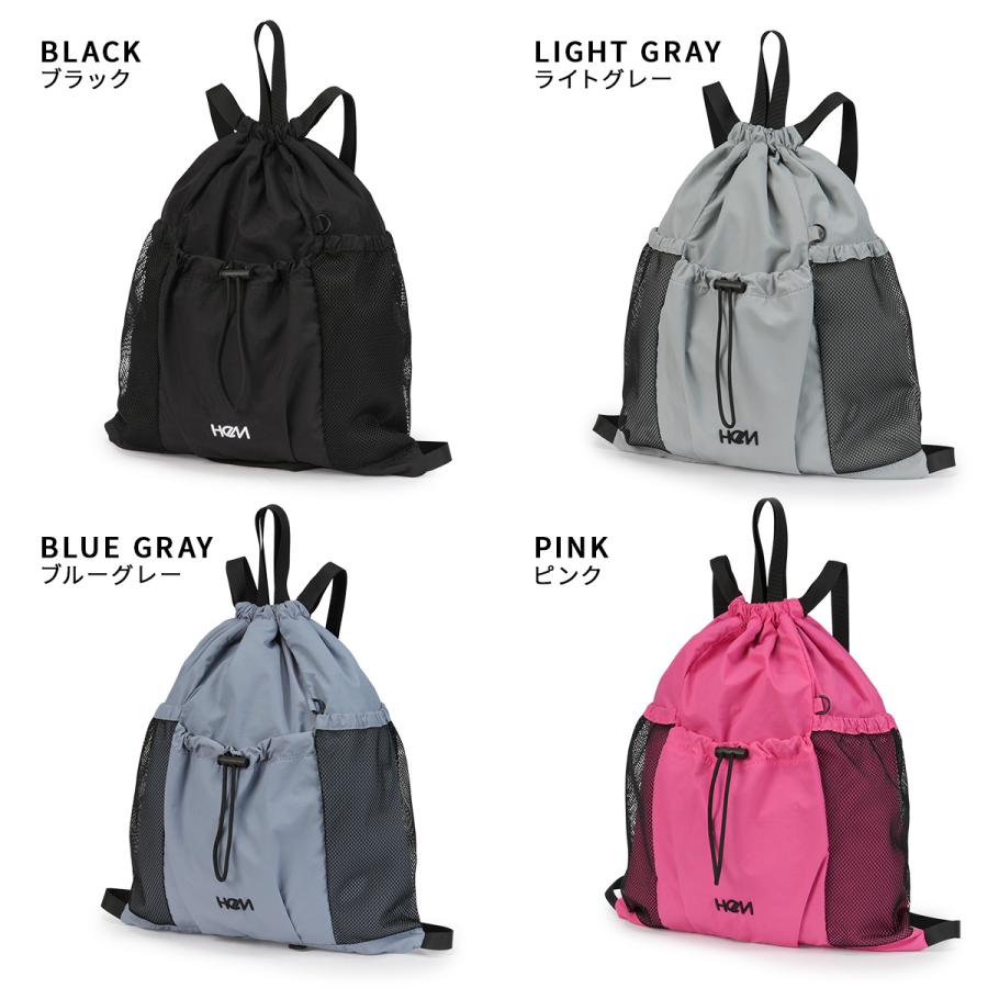 最大41% 3/25限定 HeM ヘム ナップサック リュック 女子 女子高生 高校生 中学生 部活 撥水 体操着入れ 体操着袋 体操服入れ 体操服袋 通学 かわいい 39-72600 | HeM(バッグ) | 07