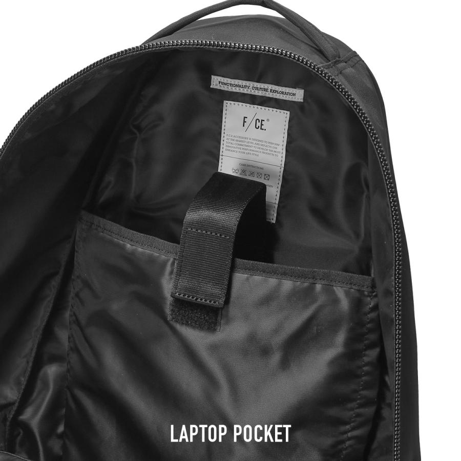 ブラックリュック・バックパック　F/CE. F/CE. デイバック リュック TECHNICAL GADGED BACK PACK