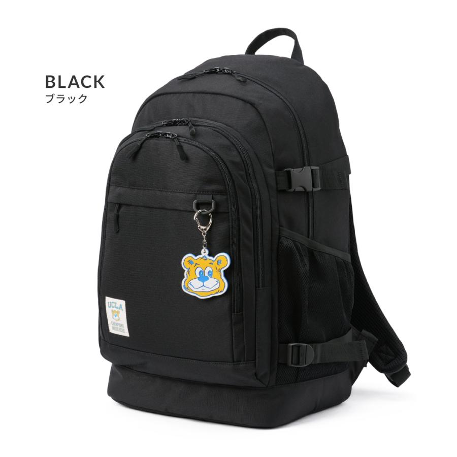 最大41% 2/15限定 UCLA ユーシーエルエー リュック 30L 大容量 軽量 男子 女子 中学生 高校生 黒 通学 部活 合宿 修学旅行 スクールバッグ A4 B4 440-101 | UCLA | 03
