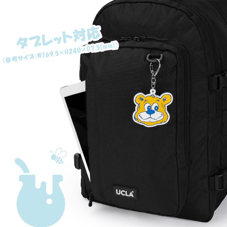 最大51% 2/11限定 UCLA リュック 通学リュック スクールリュック 33L 女子 高校生 女子高生 中学生 大容量 レディース チャーム付き 440-130 | UCLA | 10