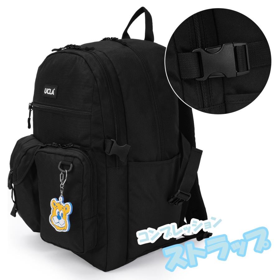 最大51% 3/8限定 UCLA リュック 32L 通学 男子 女子 女子高生 高校生 容量 黒 通学リュック スクールリュック スクールバッグ ユーシーエルエー 440-131 | UCLA | 14