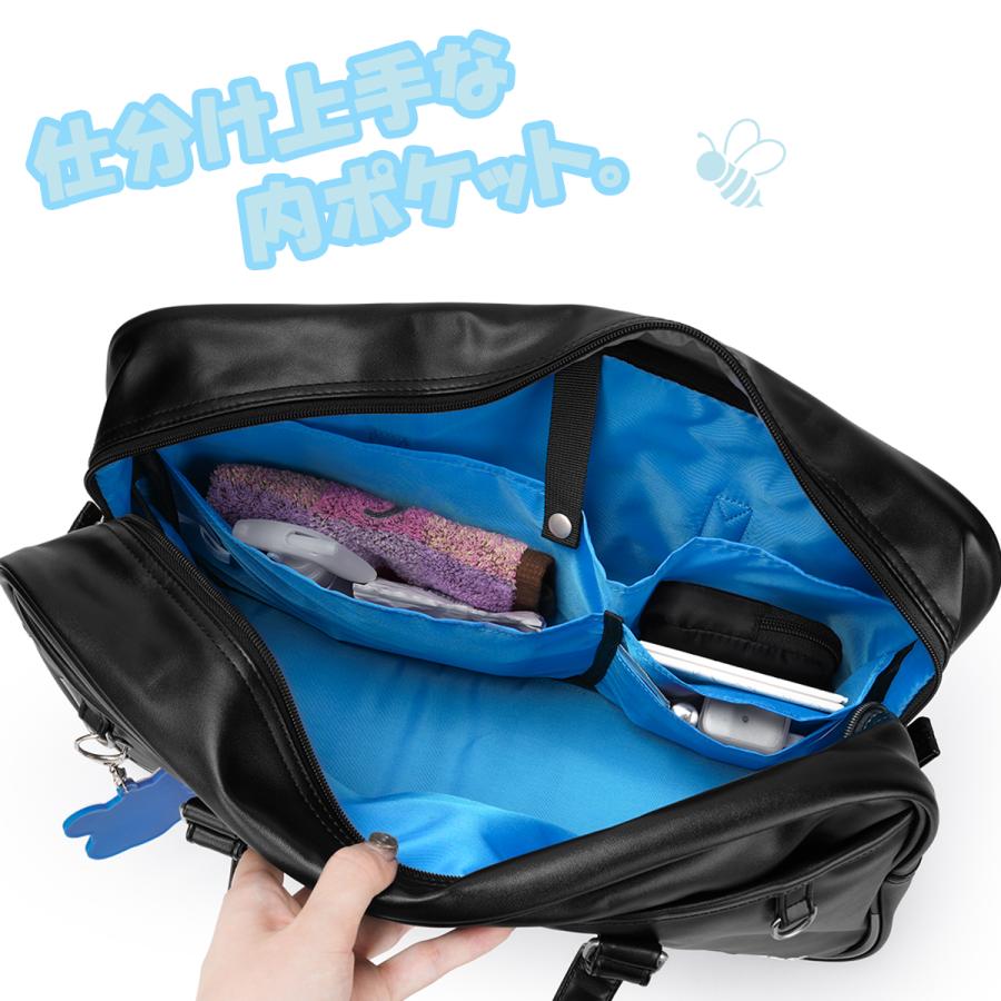 最大51% 3/3限定 2026モデル UCLA スクールバッグ スクバ 合皮 女子 女子高生 高校生 中学生 通学 黒 茶色 ブラック ブラウン カバン かわいい A4 440-210 | UCLA | 17