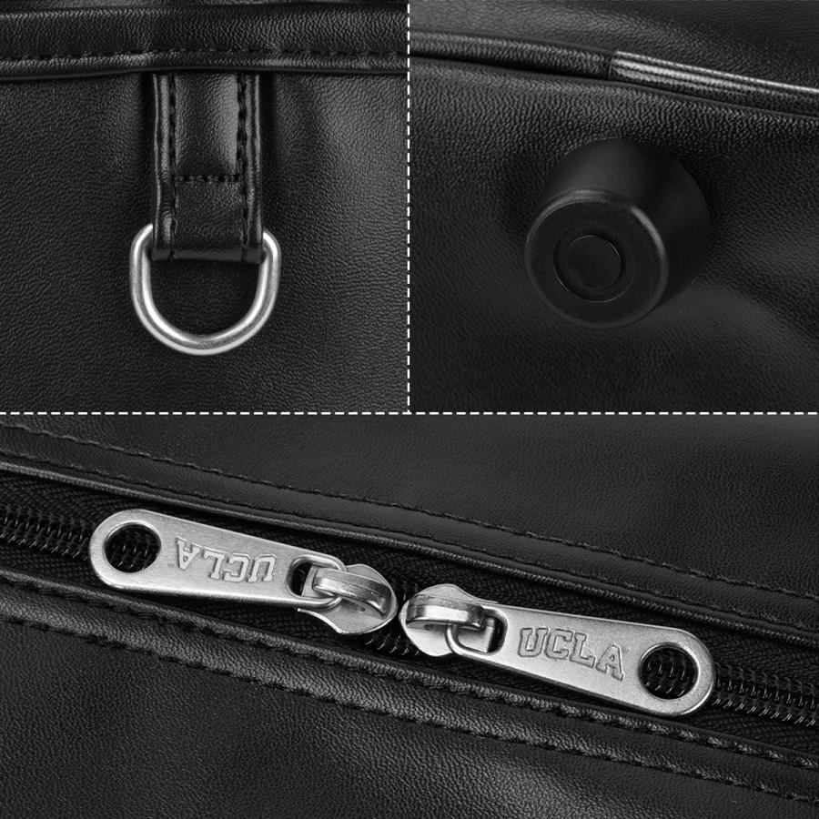 最大51% 3/27限定 2026モデル UCLA スクールバッグ スクバ 合皮 女子 女子高生 高校生 中学生 通学 黒 茶色 ブラック ブラウン カバン かわいい A4 440-210 | UCLA | 18