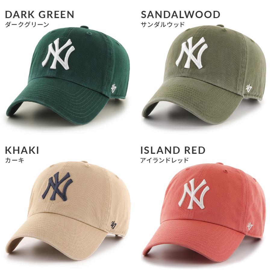 最大42% 9/25限定  '47 キャップ 帽子 メンズ レディース ブランド ヤンキース クリーンナップ NY CLEAN UP | 47 | 17