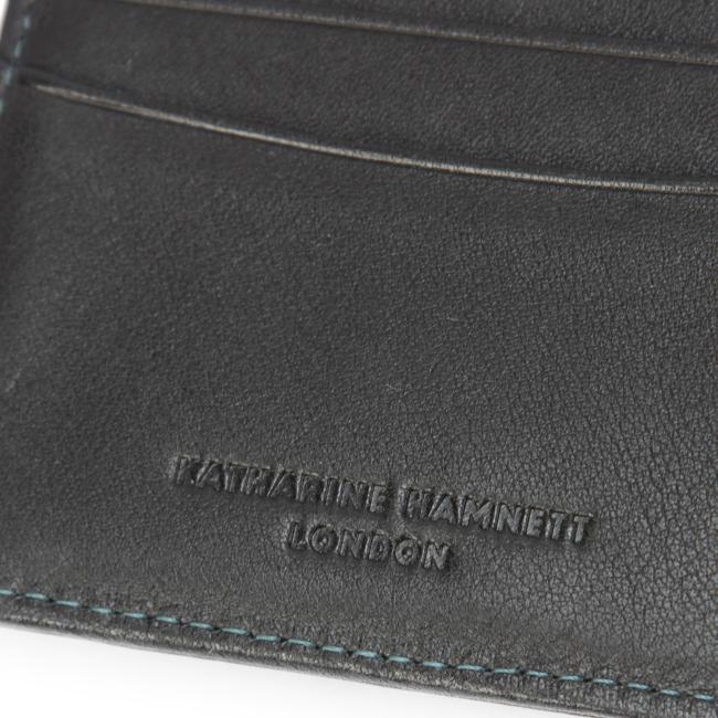最大42% 1/11限定 キャサリンハムネット 二つ折り財布 メンズ レディース ブランド レザー 本革 ボックス型小銭入れ ミネラル KATHARINE HAMNETT 490-50701 | KATHARINE HAMNETT LONDON | 16