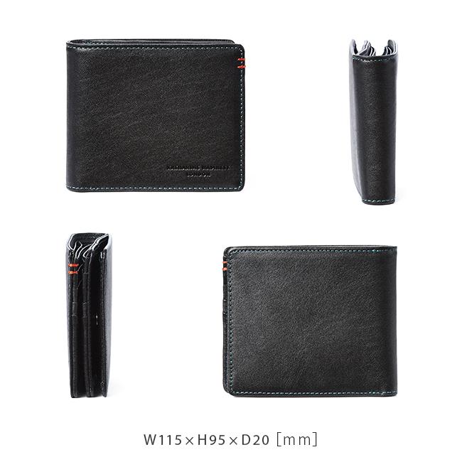 最大42% 1/11限定 キャサリンハムネット 二つ折り財布 メンズ レディース ブランド レザー 本革 ボックス型小銭入れ ミネラル KATHARINE HAMNETT 490-50701 | KATHARINE HAMNETT LONDON | 07