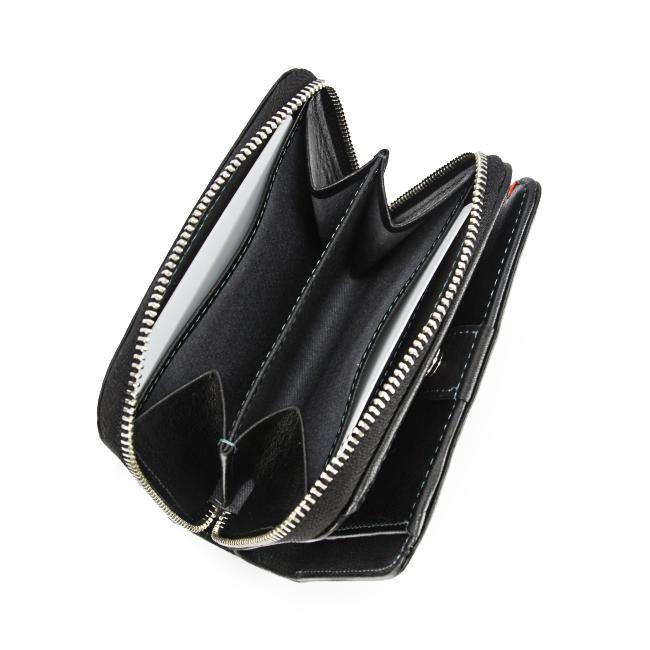 キャサリンハムネット 二つ折り財布 メンズ レディース ブランド ラウンドファスナー レザー 本革 ミネラル KATHARINE HAMNETT 490-50702 | KATHARINE HAMNETT LONDON | 12