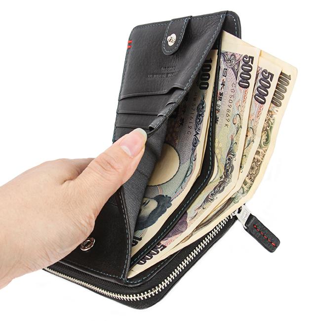 最大51% 2/22限定 キャサリンハムネット 二つ折り財布 メンズ レディース ブランド ラウンドファスナー レザー 本革 ミネラル KATHARINE HAMNETT 490-50702 | KATHARINE HAMNETT LONDON | 10