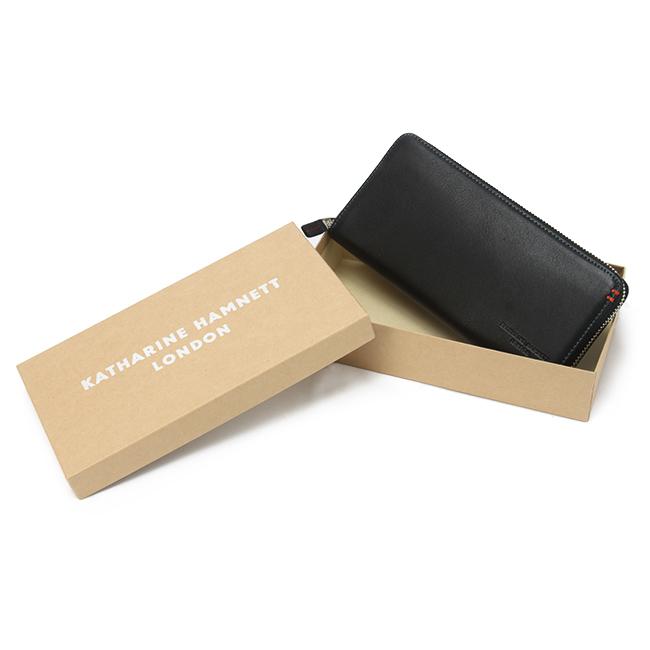 キャサリンハムネット 長財布 メンズ レディース ブランド ラウンドファスナー レザー 本革 大容量 ミネラル KATHARINE HAMNETT 490-50500 | KATHARINE HAMNETT LONDON | 17