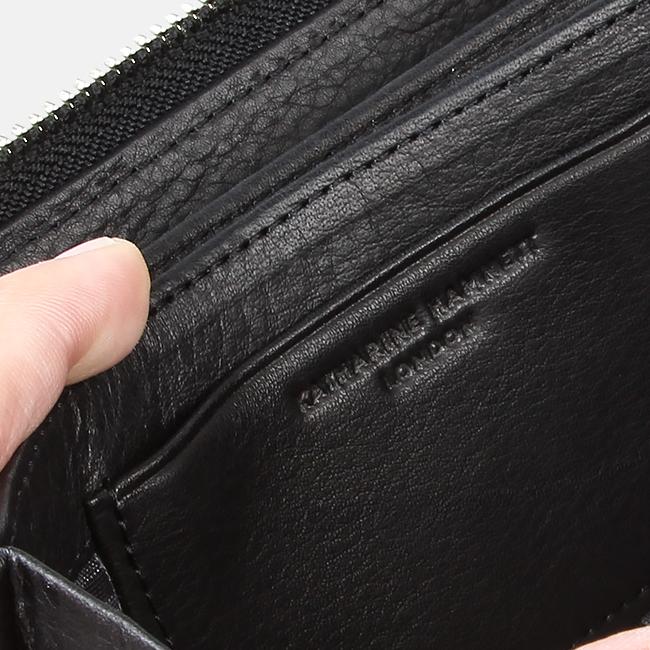 最大51% 2/17まで キャサリンハムネット 財布 長財布 メンズ レディース ブランド 本革 大容量 レザー ラウンドファスナー KATHARINE HAMNETT 490-57005 | KATHARINE HAMNETT | 11