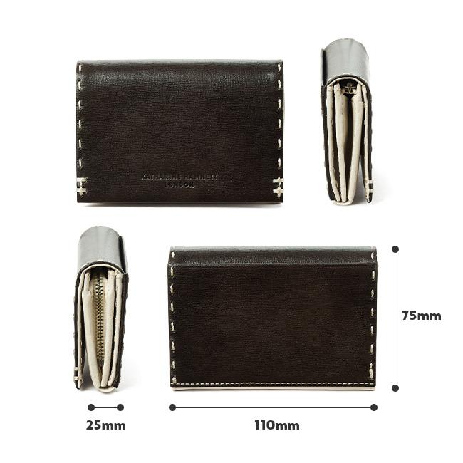 最大41% 9/29限定 キャサリンハムネット 財布 二つ折り財布 ミニ財布 ミニウォレット コンパクト メンズ レディース KATHARINE HAMNETT 490-58700 | KATHARINE HAMNETT | 05