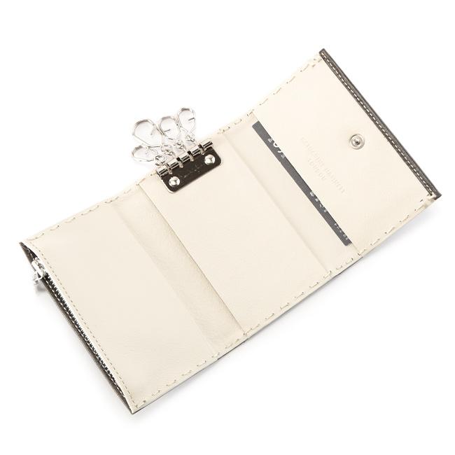 最大40% 4/1限定 キャサリンハムネット キーケース メンズ レディース 小銭入れ コインケース レザー 本革 KATHARINE HAMNETT 490-58701 | KATHARINE HAMNETT | 12