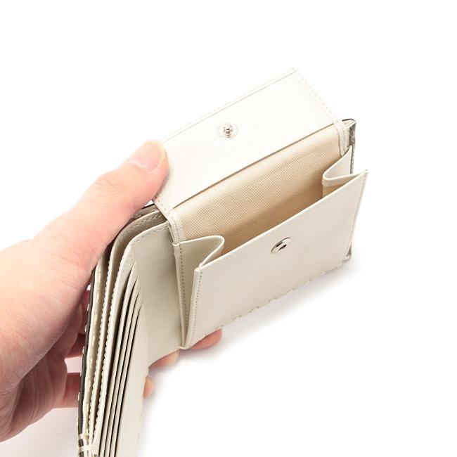 最大42% 2/17まで キャサリンハムネット 財布 二つ折り財布 メンズ レディース レザー 本革 KATHARINE HAMNETT 490-58704 | KATHARINE HAMNETT | 14