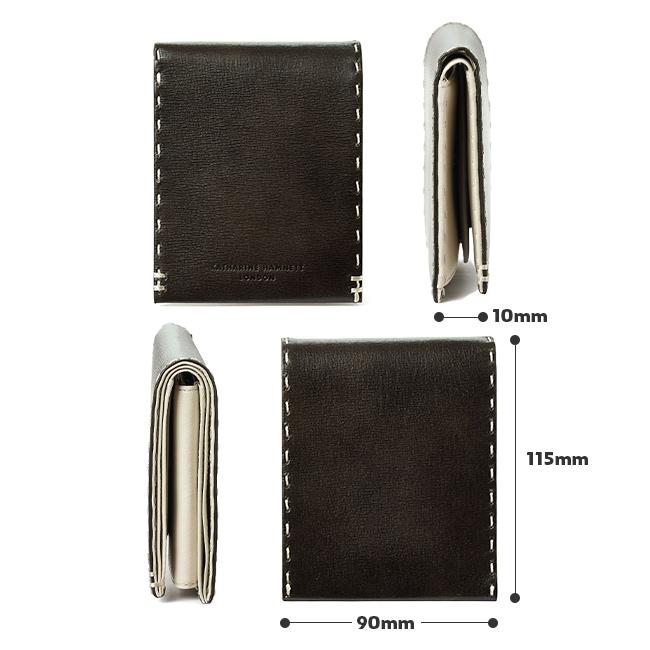 キャサリンハムネット 財布 二つ折り財布 メンズ レディース レザー 本革 KATHARINE HAMNETT 490-58704 | KATHARINE HAMNETT | 06