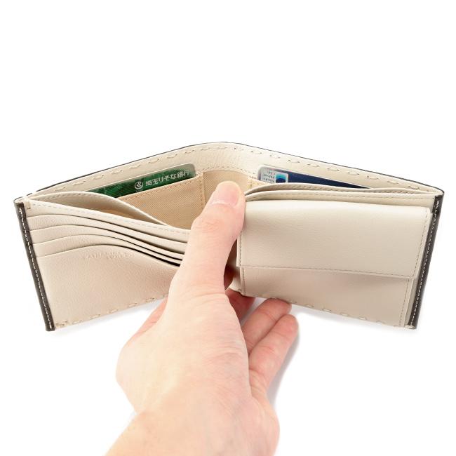 最大42% 2/17まで キャサリンハムネット 財布 二つ折り財布 メンズ レディース レザー 本革 KATHARINE HAMNETT 490-58704 | KATHARINE HAMNETT | 09