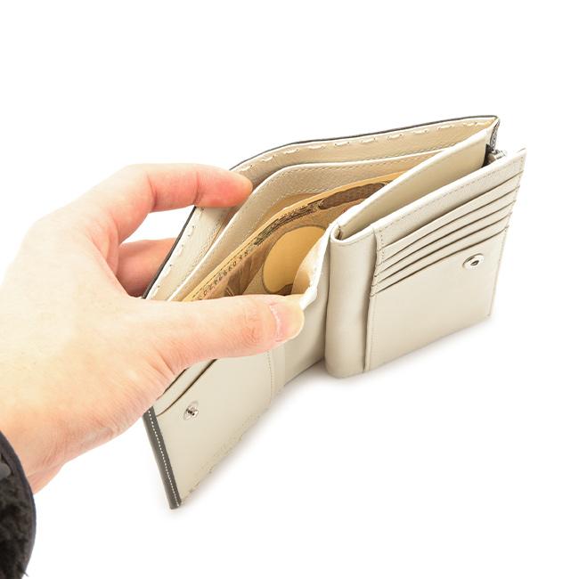 最大42% 1/13限定 キャサリンハムネット 財布 二つ折り財布 メンズ レディース レザー 本革 ミドル KATHARINE HAMNETT 490-58705 | KATHARINE HAMNETT | 13