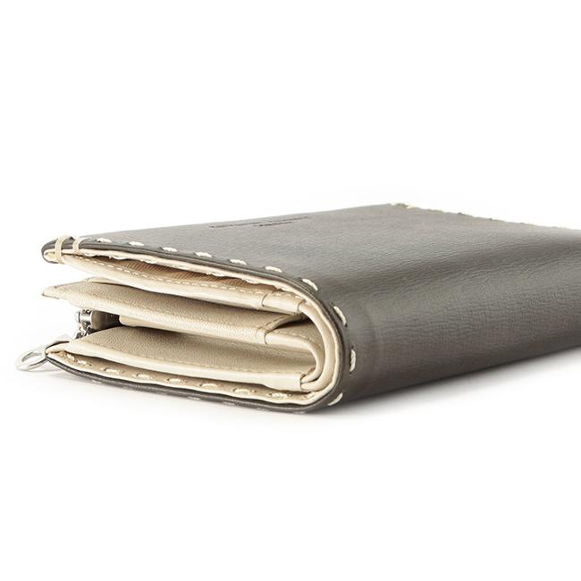 最大42% 1/13限定 キャサリンハムネット 財布 二つ折り財布 メンズ レディース レザー 本革 ミドル KATHARINE HAMNETT 490-58705 | KATHARINE HAMNETT | 16