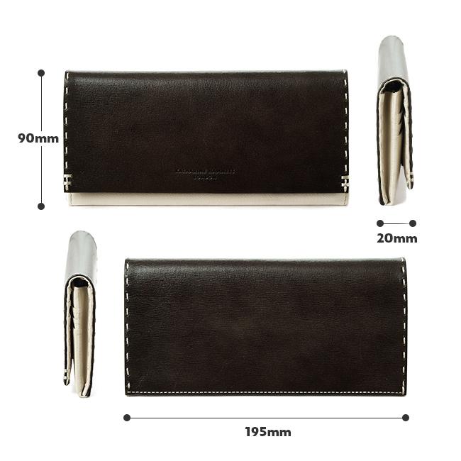 最大42% 12/28限定 キャサリンハムネット 財布 長財布 メンズ レディース ブランド 本革 薄型 薄い財布 スリム レザー KATHARINE HAMNETT 490-58706 | KATHARINE HAMNETT | 05