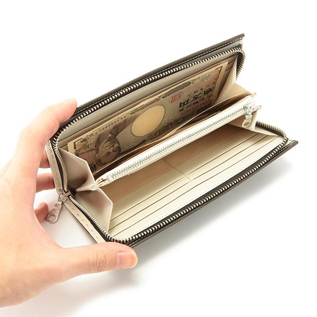 最大42% 3/29限定 キャサリンハムネット 財布 長財布 メンズ レディース ブランド 本革 レザー ラウンドファスナー KATHARINE HAMNETT 490-58707 | KATHARINE HAMNETT | 11