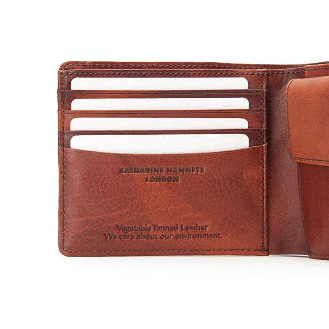 最大41% 9/6限定 キャサリンハムネット 財布 二つ折り財布 メンズ レディース レザー 本革 KATHARINE HAMNETT 490-59200 | KATHARINE HAMNETT | 11