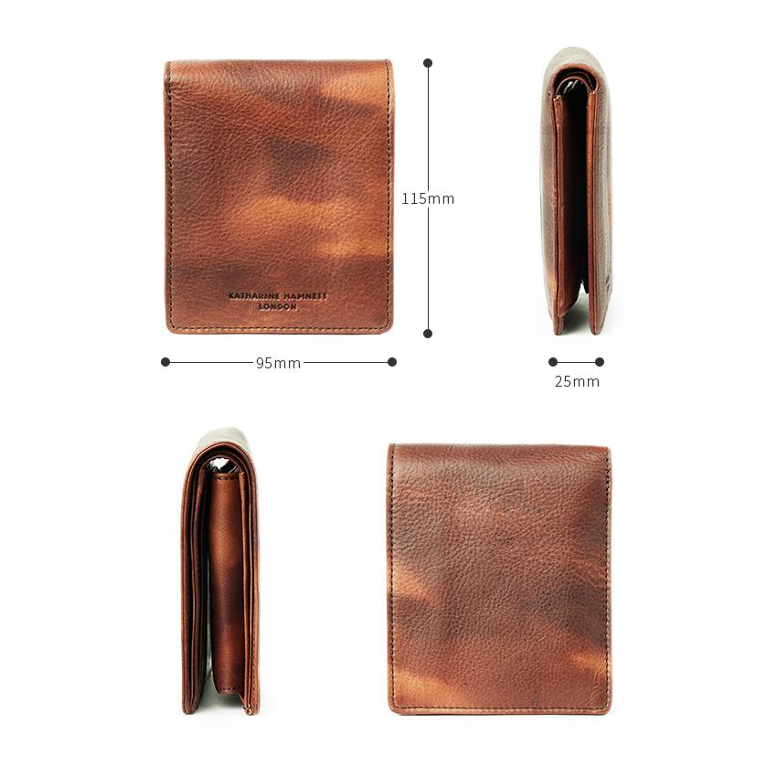 最大41% 9/29限定 キャサリンハムネット 財布 二つ折り財布 メンズ レディース レザー 本革 KATHARINE HAMNETT 490-59200 | KATHARINE HAMNETT | 07