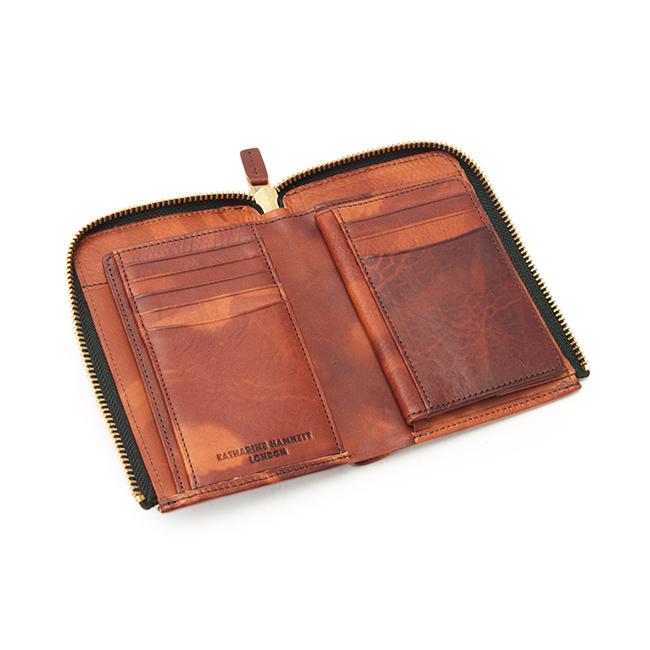 最大41% 9/17限定 キャサリンハムネット 財布 二つ折り財布 メンズ レディース レザー 本革 KATHARINE HAMNETT 490-59202 | KATHARINE HAMNETT | 11