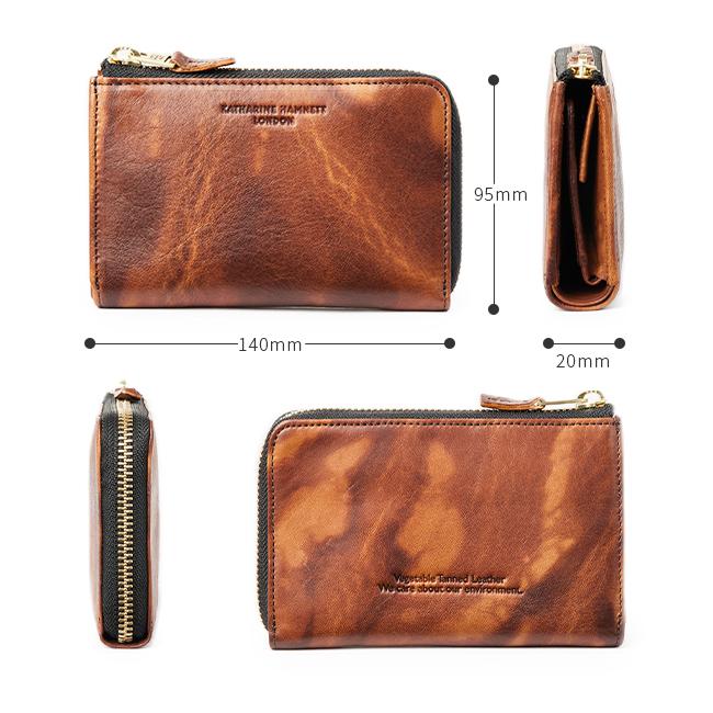 最大41% 9/17限定 キャサリンハムネット 財布 二つ折り財布 メンズ レディース レザー 本革 KATHARINE HAMNETT 490-59202 | KATHARINE HAMNETT | 07