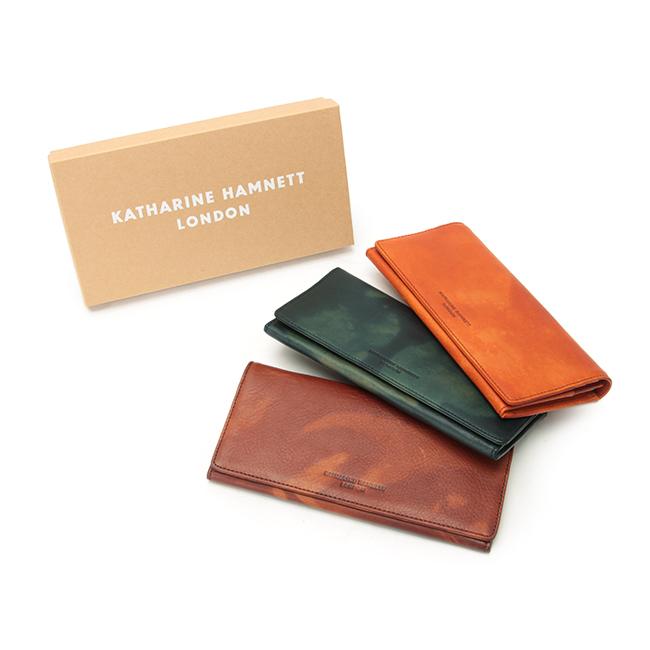 最大41% 9/17限定 キャサリンハムネット 財布 長財布 メンズ レディース ブランド 本革 薄型 薄い財布 スリム レザー KATHARINE HAMNETT 490-59203 | KATHARINE HAMNETT | 03
