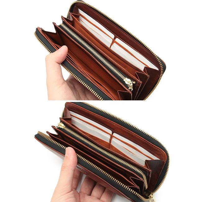 キャサリンハムネット 財布 長財布 メンズ レディース ブランド 本革 大容量 レザー ラウンドファスナー KATHARINE HAMNETT 490-59204 | KATHARINE HAMNETT | 09