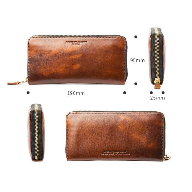 キャサリンハムネット 財布 長財布 メンズ レディース ブランド 本革 大容量 レザー ラウンドファスナー KATHARINE HAMNETT 490-59204 | KATHARINE HAMNETT | 04