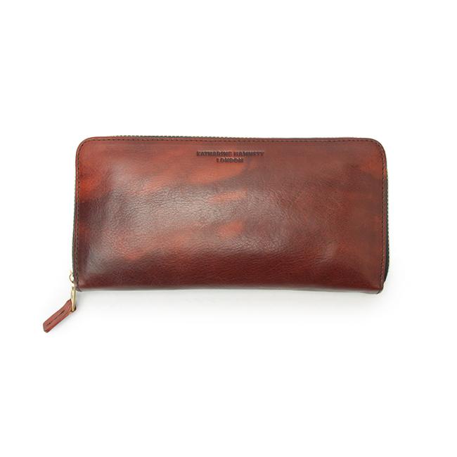 キャサリンハムネット 財布 長財布 メンズ レディース ブランド 本革 大容量 レザー ラウンドファスナー KATHARINE HAMNETT 490-59204 | KATHARINE HAMNETT | 05