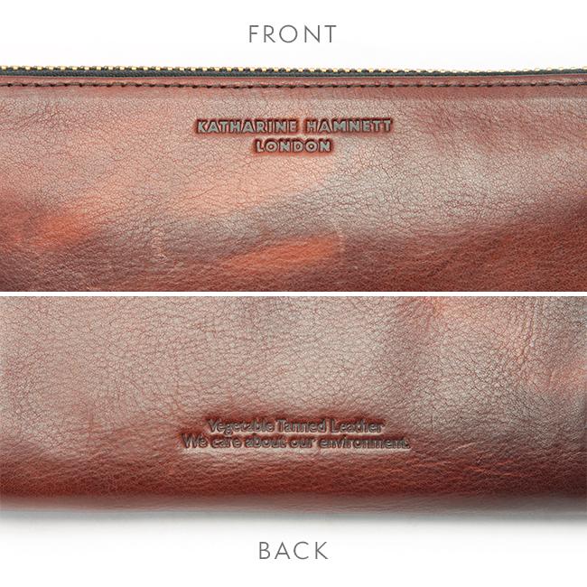 キャサリンハムネット 財布 長財布 メンズ レディース ブランド 本革 大容量 レザー ラウンドファスナー KATHARINE HAMNETT 490-59204 | KATHARINE HAMNETT | 06