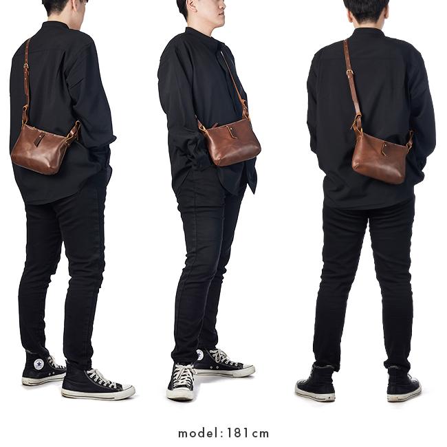 最大51% 1/27限定 SLOW スロウ バッグ ショルダーバッグ メンズ レディース レザー 本革 小さめ 小さい ミニ コンパクト ハービー herbie 49s298k | SLOW(ファッション) | 06