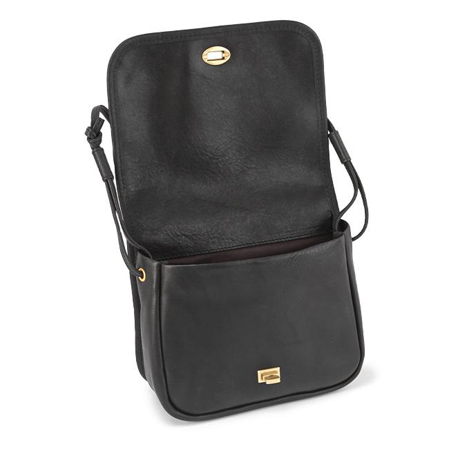 美品　SLOW レザーサコッシュ　ブラック　BONO 楽天市場】【土日限定 最大50倍】【セール10%OFF】【当店限定