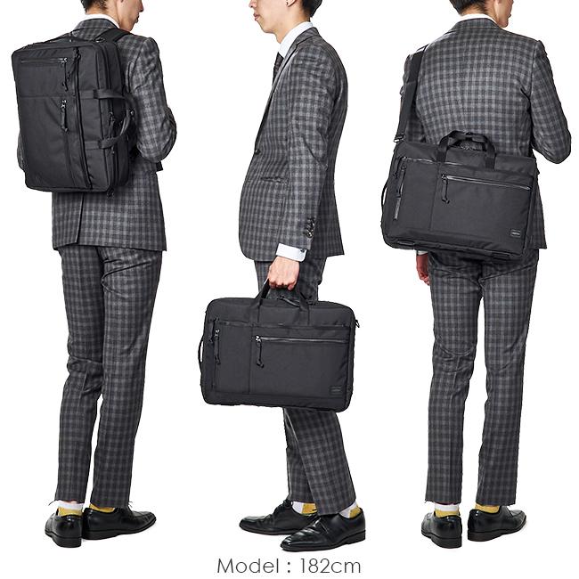 ポーター インタラクティブ 3WAYブリーフケース 536-16152 PORTER INTERACTIVE 吉田カバン 3WAY ビジネスバッグ ビジネスリュック メンズ 撥水 A4 B4 日本製 | INTERACTIVE（PORTER） | 05