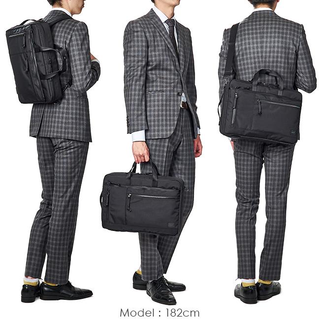 ポーター インタラクティブ 3WAYブリーフケース 536-16153 PORTER INTERACTIVE 吉田カバン 3WAY ビジネスバッグ ビジネスリュック メンズ 薄型 A4 B4 日本製 | INTERACTIVE（PORTER） | 05