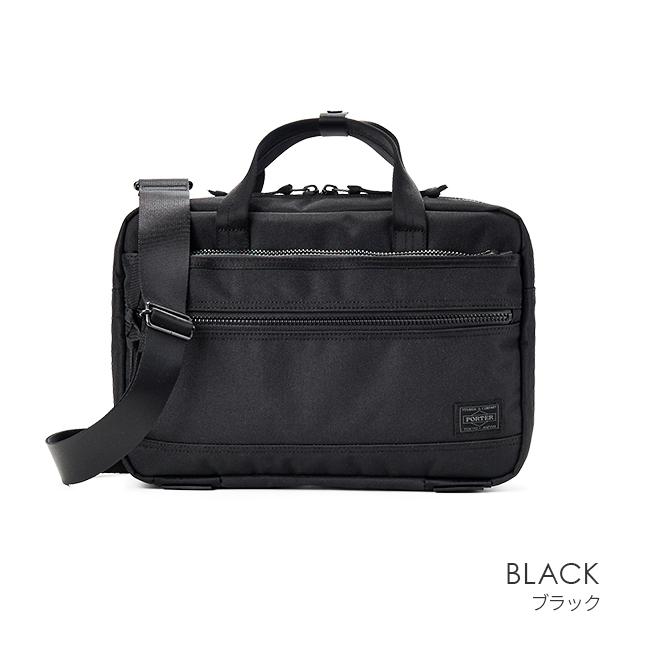 ポーター インタラクティブ 2WAYブリーフケース 536-16154 ビジネスバッグ メンズ 50代 40代 通勤 撥水 薄型 小さめ スリム 吉田カバン PORTER | INTERACTIVE（PORTER） | 02