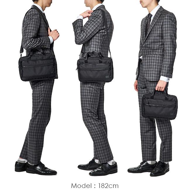 ポーター インタラクティブ 2WAYブリーフケース 536-16154 PORTER INTERACTIVE 吉田カバン ビジネスバッグ メンズ ブランド 小さめ 軽量 撥水 2WAY | INTERACTIVE（PORTER） | 05