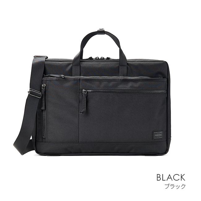 PORTER ポーター ビジネスバッグ 2Wayブリーフケース ブラック TIME（PORTER） ポーター PORTER 2wayブリーフケース ショルダーバッグ