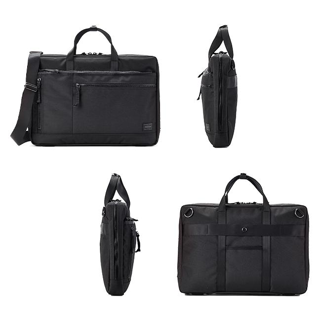 ポーター インタラクティブ 2WAYブリーフケース(L) 536-17049 ビジネスバッグ メンズ 50代 40代 通勤 軽量 撥水 薄型 スリム ブランド 吉田カバン PORTER | INTERACTIVE（PORTER） | 04